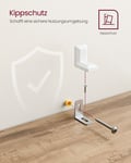 Miniatyrbillede 6 af 6: Bogreol, 29x129,5x129,5 cm, Brun