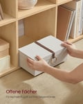Miniatyrbilde 4 av 6: Bokhylle, 29x129,5x129,5 cm, Beige