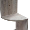 Miniatyrbillede 6 af 6: Hjørnehylde, 20x20x127,5 cm, Greige