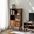 Miniatyrbillede 5 af 6: Bogreol, 60x30x120 cm, Brun