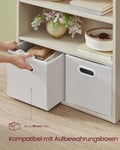 Miniatyrbillede 5 af 6: Bogreol, 24x60x178,5 cm, Beige