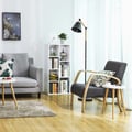 Miniatyrbillede 4 af 6: Bogreol, 50x24x106 cm, Hvid