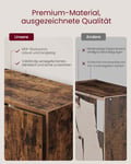 Miniatyrbillede 5 af 6: Bogreol, 24x31,8x175 cm, Brun