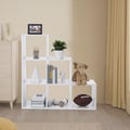 Miniatyrbillede 2 af 5: Bogreol, 29x97,5x97,5 cm, Hvid