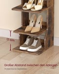 Miniatyrbilde 4 av 6: Skohylle, 30x26,4x110,4 cm, Brun