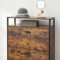 Miniatyrbilde 5 av 6: Skoskap, 80x30x95 cm, Brun Svart