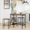 Miniatyrbilde 1 av 6: Bordbar, 110x40x90 cm, Brun Svart