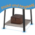 Miniatyrbillede 4 af 5: Knagerække, 43x43x180 cm, Greige