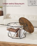 Miniatyrbilde 4 av 6: Sofabord, 80x45 cm, Brun Svart