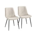 Miniatyrbillede 1 af 6: Spisebordsstol, 58x48,5x79,5 cm, Beige