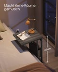 Miniatyrbillede 3 af 6: Sidebord, 30x40x62 cm, Brun