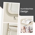 Miniatyrbilde 3 av 5: Sidebord, 45x50 cm, Naturlig Beige