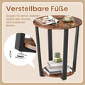 Miniatyrbillede 6 af 6: Sidebord, 50x57 cm, Brun, Star