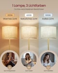 Miniatyrbillede 4 af 6: Gulvlampe, 30x30x140-170 cm, Guld