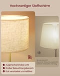 Miniatyrbillede 5 af 6: Gulvlampe, 30x30x140-170 cm, Guld