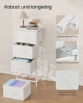 Miniatyrbilde 6 av 6: Kommode, 30x39,6x95,2 cm, Hvit