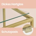 Miniatyrbillede 4 af 6: Konsolbord, 35x100x80 cm, Guld