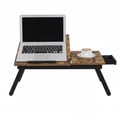 Miniatyrbild 2 av 6: Laptopbord, 61x34,9x32 cm, Brun