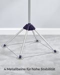 Miniatyrbilde 6 av 6: Klesstativ, 65x65x150 cm, Blå