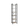 Miniatyrbillede 1 af 6: Bogreol, 40x30x179 cm, Greige