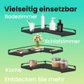 Miniatyrbilde 3 av 5: Vegghylle, 40x29x14 cm, Svart
