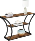 Miniatyrbillede 2 af 6: Konsolbord, 120x30x80 cm, Brun