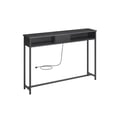 Miniatyrbillede 1 af 6: Konsolbord, 25x120x81,1 cm, Antracitgrå