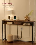 Miniatyrbillede 4 af 6: Konsolbord, 25x120x81,1 cm, Brun