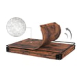 Miniatyrbillede 5 af 6: Skohylde, 43x31x173 cm, Brun