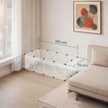Miniatyrbild 3 av 6: Utomhusbox, plast, 125x63x42 cm, vit