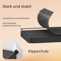 Miniatyrbillede 3 af 6: Skoskabinet, 124x32x94 cm, Sort