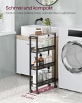 Miniatyrbilde 3 av 6: Serveringsvogn, 13x45,4x77 cm, Greige