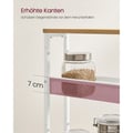 Miniatyrbilde 5 av 6: Serveringsvogn, 13x45,4x77 cm, Brun