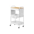 Miniatyrbillede 1 af 6: Vogn, 30.6x44.3x74.2 cm, Hvid