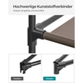 Miniatyrbilde 6 av 6: Klesskap, 175x150x45 cm, Taupe