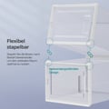 Miniatyrbillede 3 af 6: Skokasser, 35x25,2x19 cm, Transparent