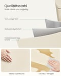 Miniatyrbillede 3 af 6: Affaldsspand, 43,2x37,1x63,2 cm, Beige
