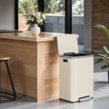 Miniatyrbillede 2 af 6: Affaldsspand, 41.6x37.2x64.7 cm, Creme