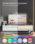 Miniatyrbillede 5 af 6: TV-bord, 178x35x30 cm, Hvid