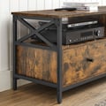 Miniatyrbillede 6 af 6: TV-skab, 120x40x50 cm, brun sort