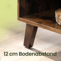 Miniatyrbillede 5 af 5: TV-skab, 140x40x50 cm, brun