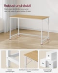 Miniatyrbillede 4 af 6: Skrivebord, 80x50x75 cm, Brun