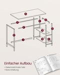Miniatyrbilde 6 av 6: Skrivebord, 50x100x76 cm, Beige