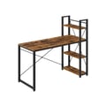 Miniatyrbilde 1 av 6: Skrivebord, 56x137,2x120 cm, Brun Svart