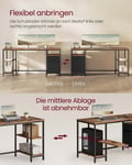 Miniatyrbilde 4 av 6: Skrivebord, 60x160x76 cm, Brun