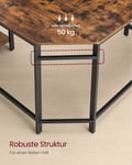 Miniatyrbild 5 av 6: Skrivbord, 120x130x76 cm, Brun