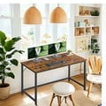 Miniatyrbilde 2 av 5: Skrivebord, 120x60x75 cm, Brun Svart