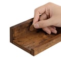 Pikkukuva 6 / 6: Seinähylly, 38x10x5/2 cm, Ruskea