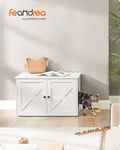 Miniatyrbillede 2 af 6: Kattetoilet, 80x53x50 cm, Hvid