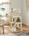 Miniatyrbilde 2 av 6: Kattetre, 48x48x96 cm, Beige